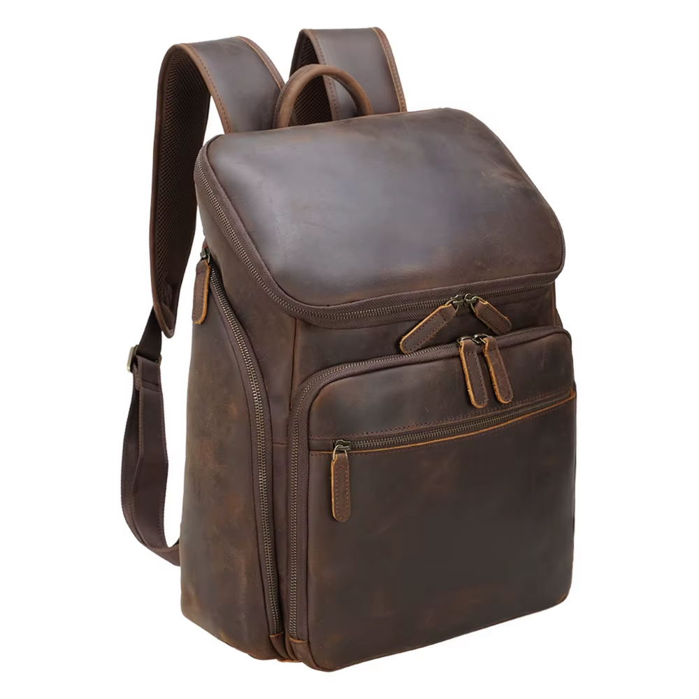Laptop-Rucksack aus Leder | DALVIK