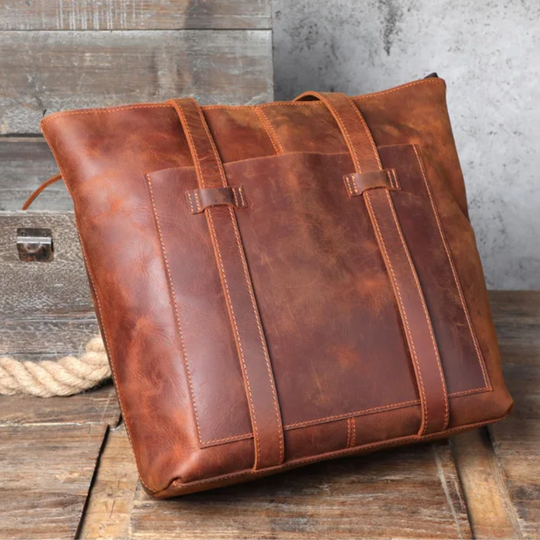 Women Leather Tote Bag | LULEA