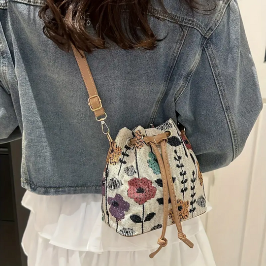 Embroidered Bag | SAFFRON PETALS