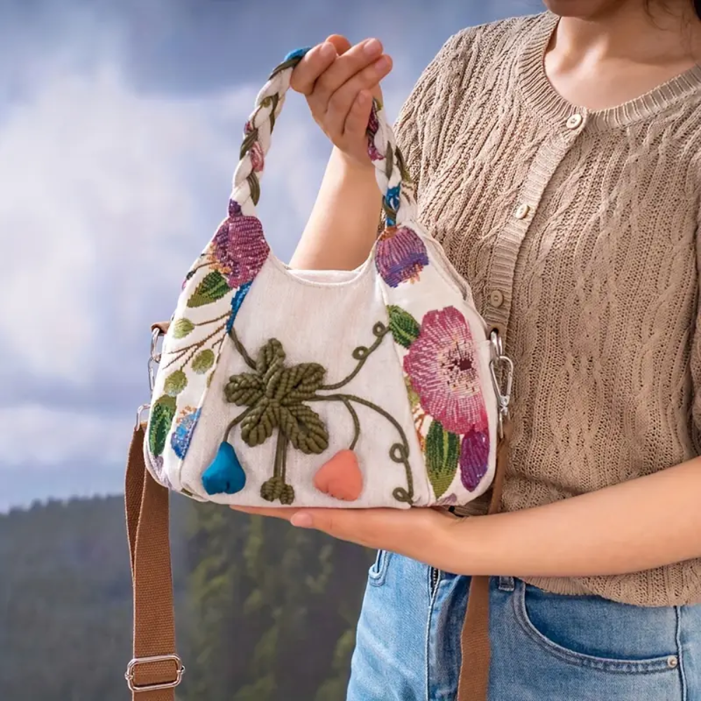 Embroidered Bag | WISTERIA SOL