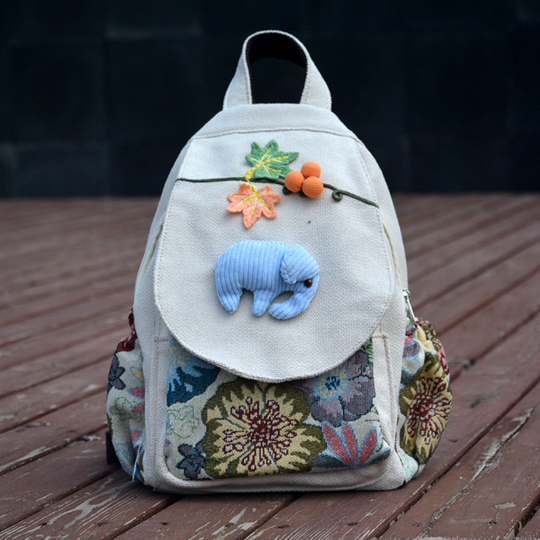 Embriodered Bag | BLUE GANESH