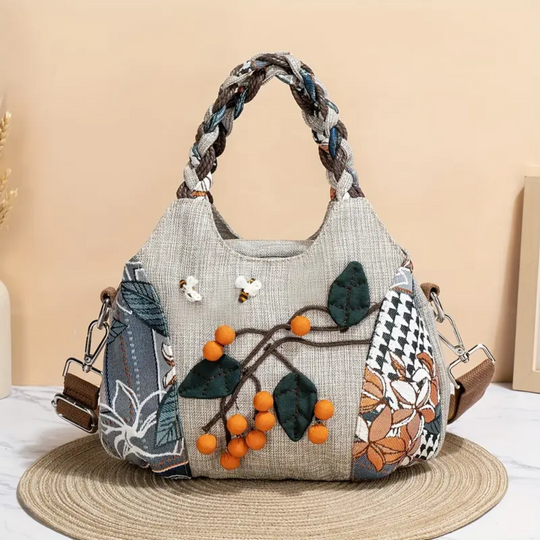 Embroidered Bag | NATURE ORANGES