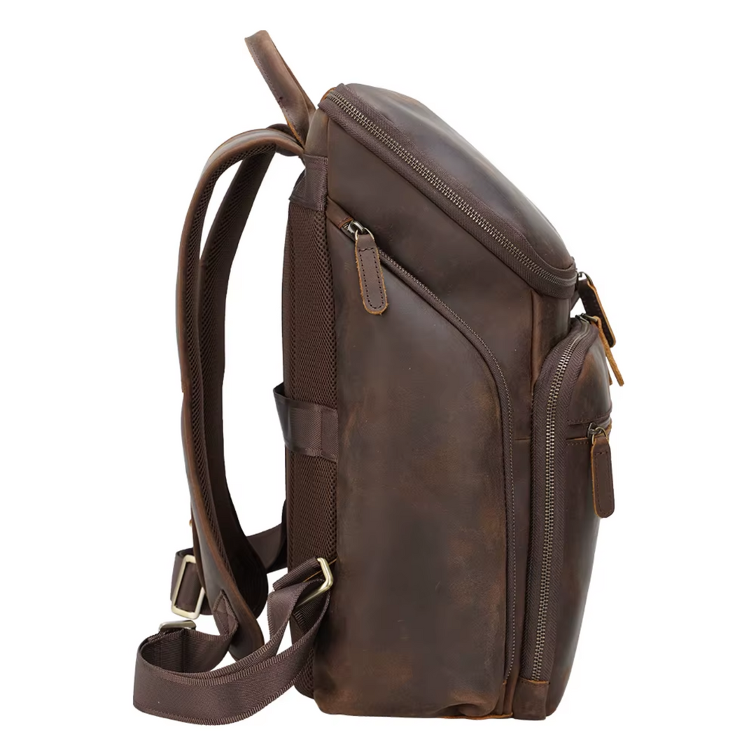 Laptop-Rucksack aus Leder | DALVIK