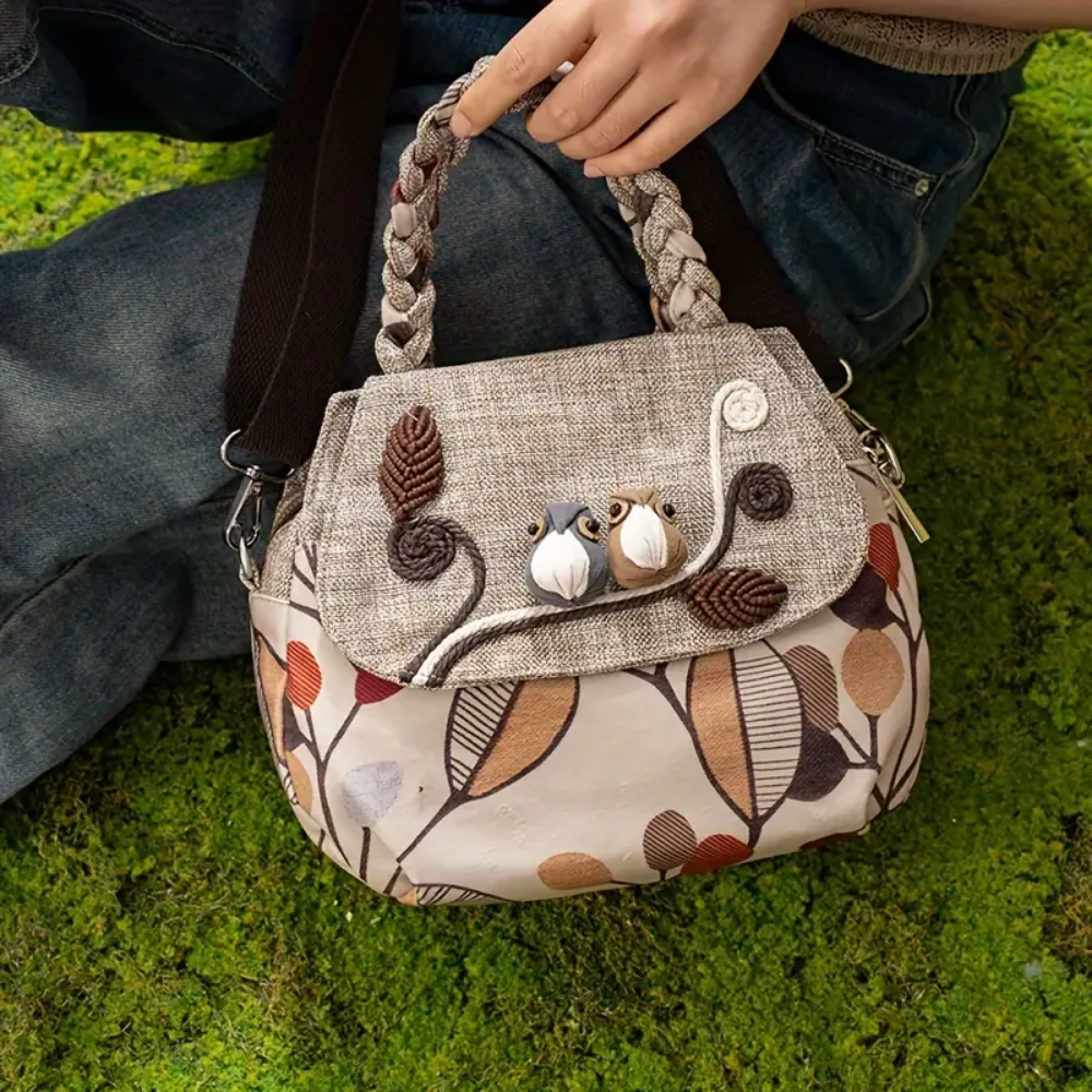 Embroidered Bag | OWL TREE