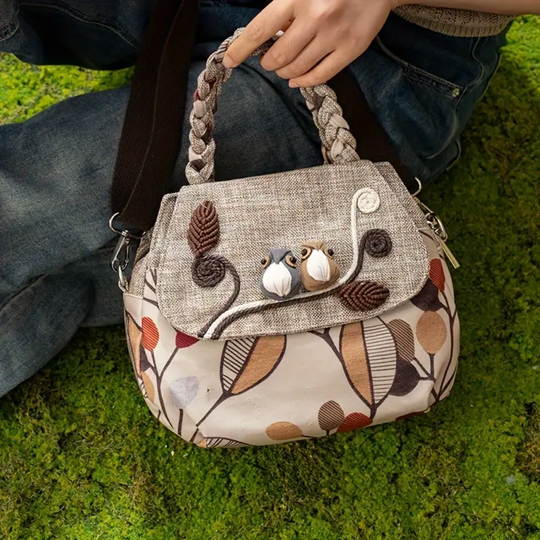 Embroidered Bag | OWL TREE