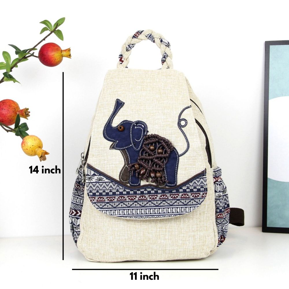 Embriodered Bag | INDIGO TRUNK