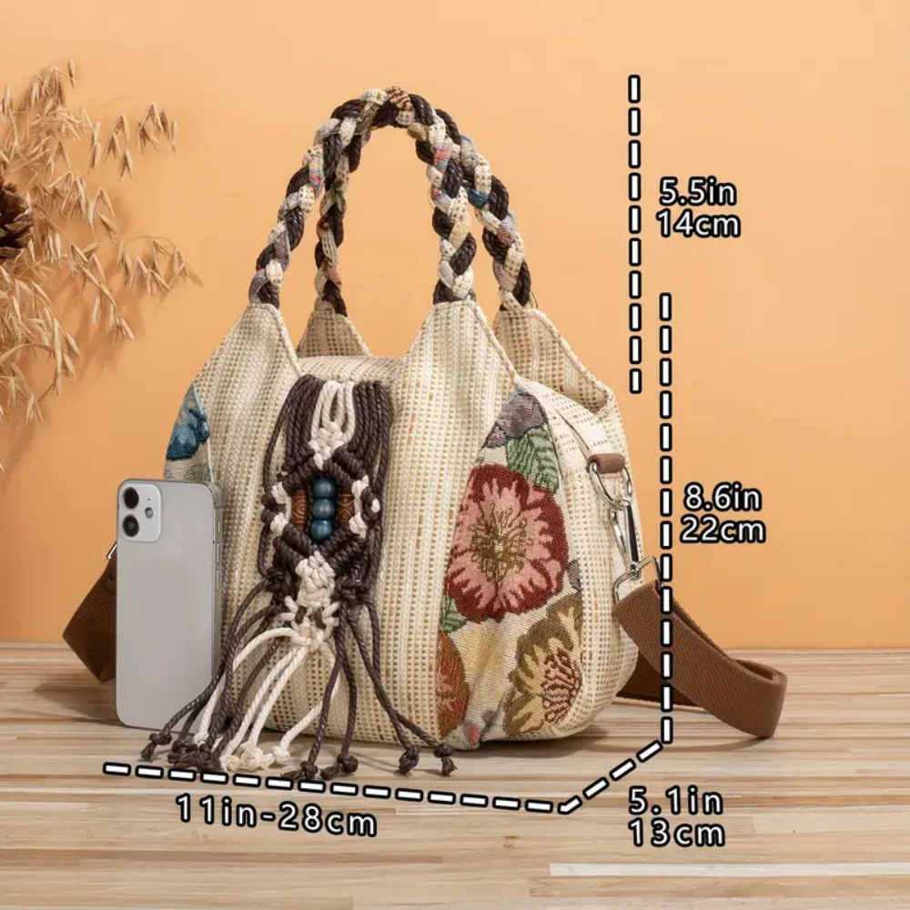 Embroidered Bag | BOHO BLOSSOM