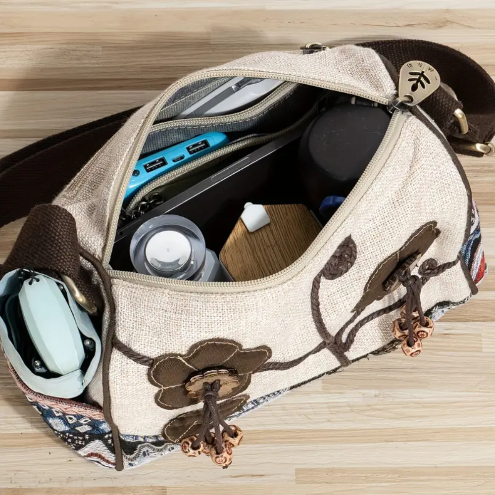 Embroidered Bag | BLOOMWOVEN