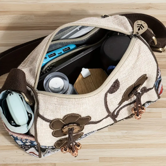 Embroidered Bag | BLOOMWOVEN