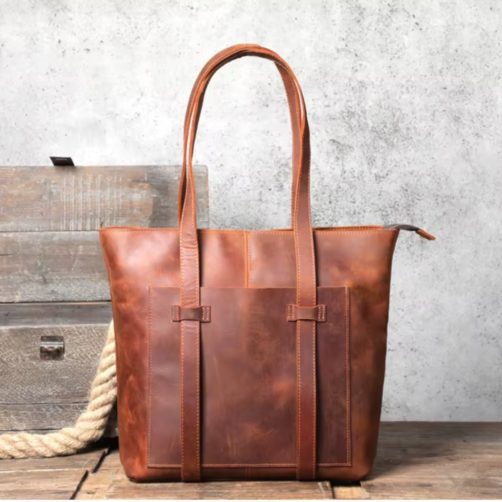 Women Leather Tote Bag | LULEA