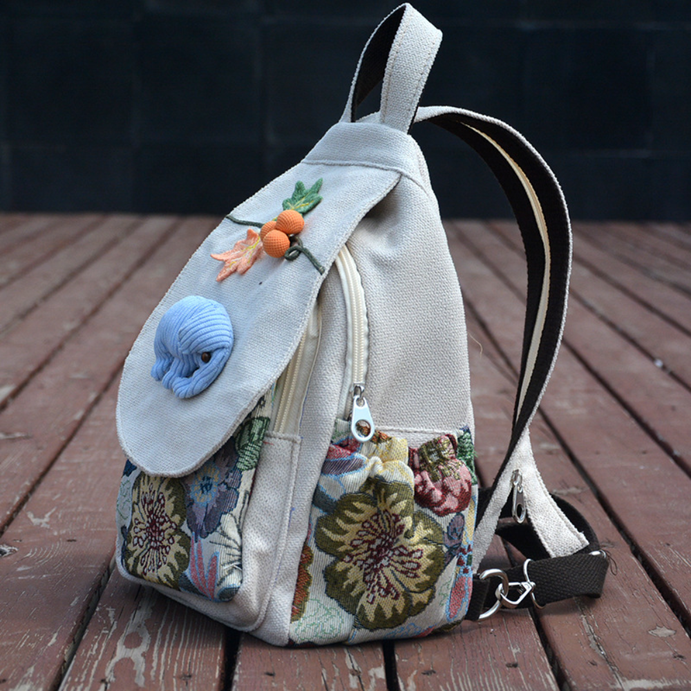 Embriodered Bag | BLUE GANESH