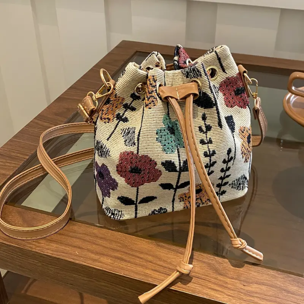 Embroidered Bag | SAFFRON PETALS