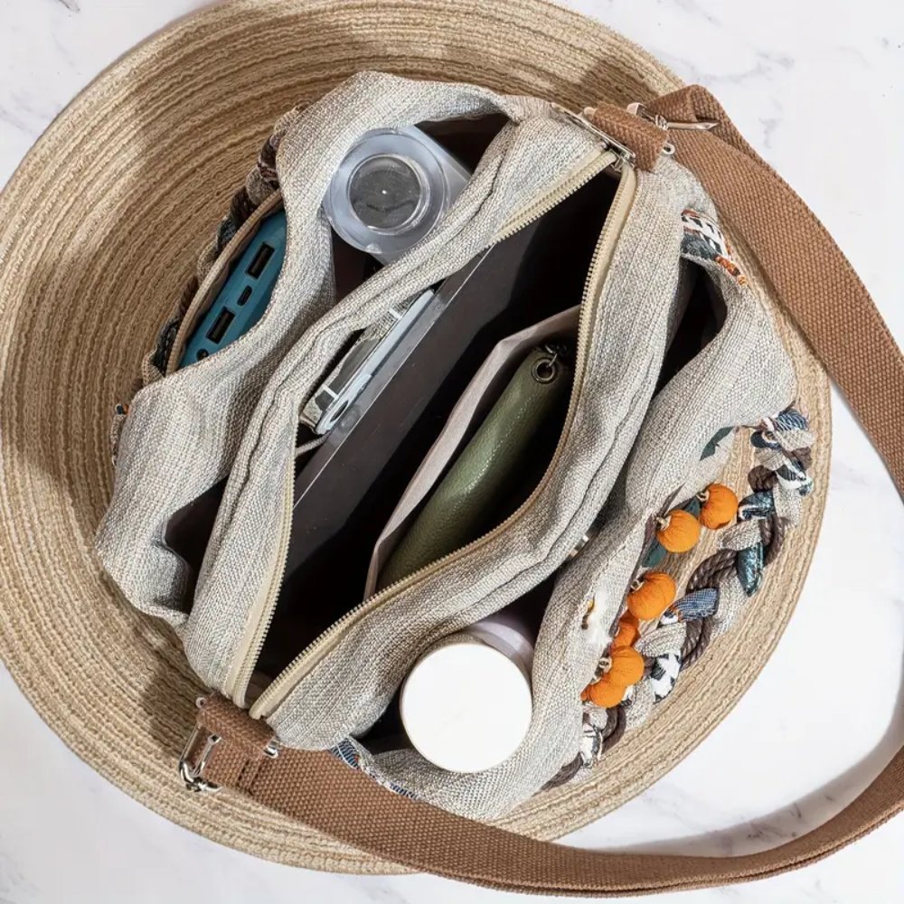 Embroidered Bag | NATURE ORANGES