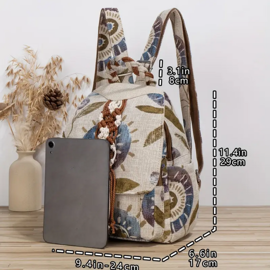 Embroidered Bag | HIBISCUS HAZE