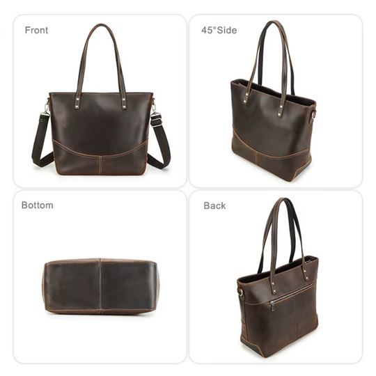 Women Leather Tote Bag | PORI