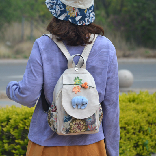 Embriodered Bag | BLUE GANESH