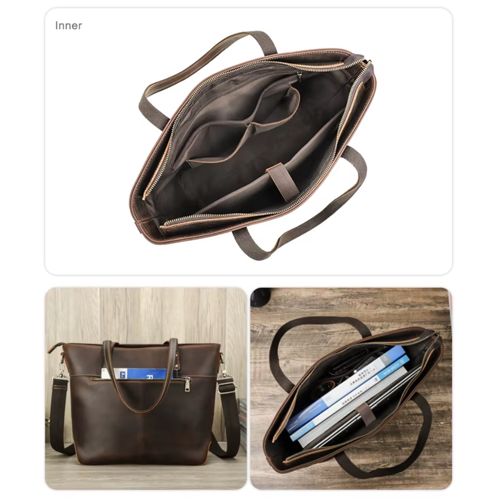 Women Leather Tote Bag | PORI