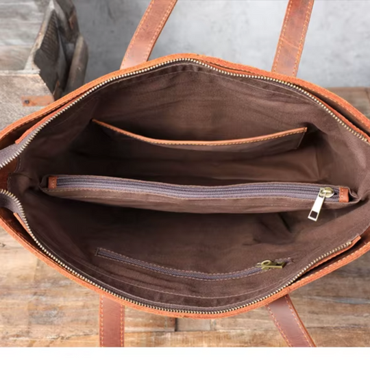 Women Leather Tote Bag | LULEA