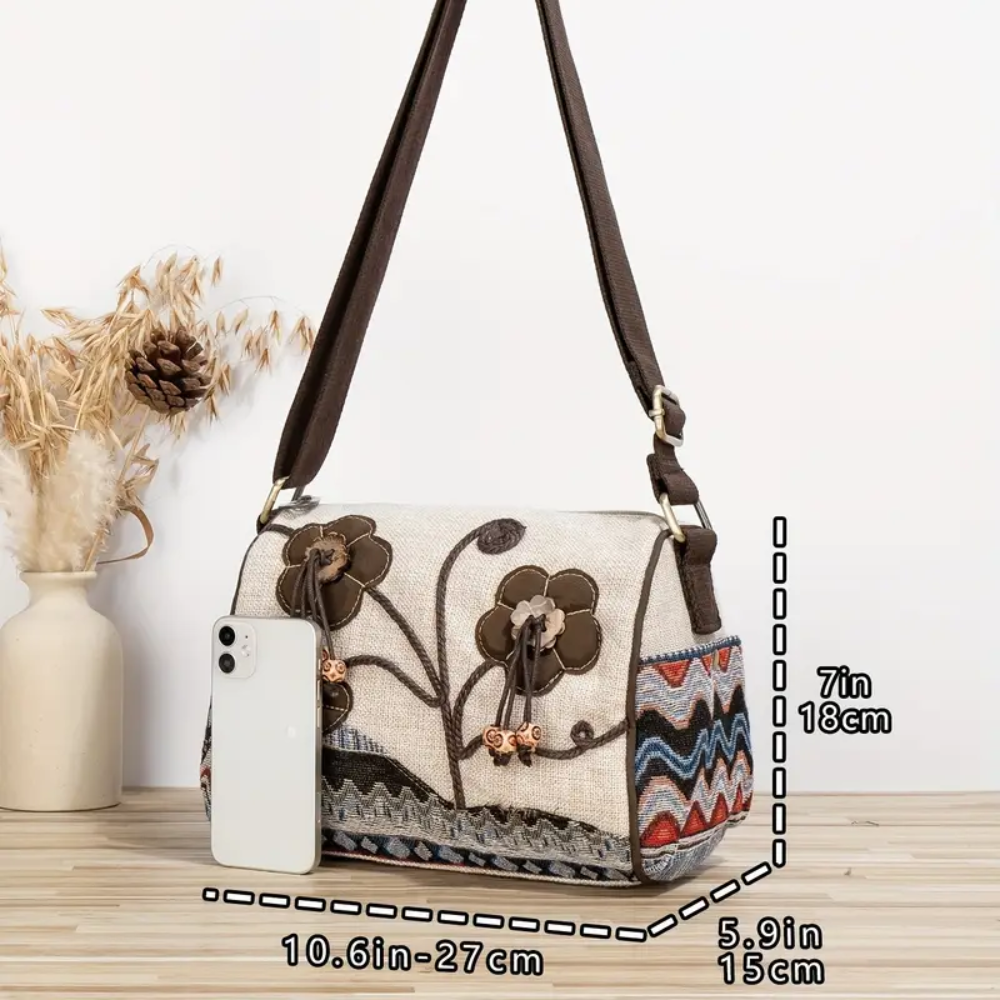 Embroidered Bag | BLOOMWOVEN