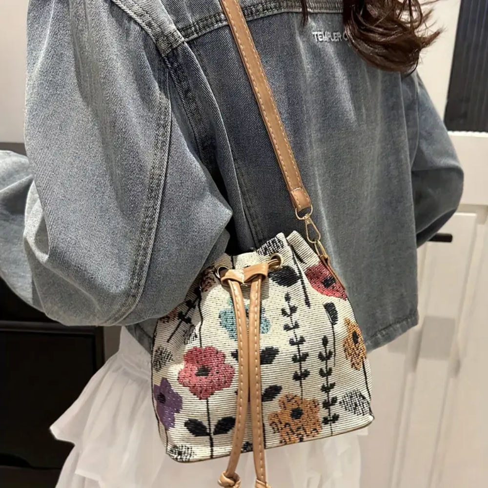 Embroidered Bag | SAFFRON PETALS