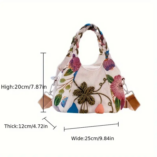 Embroidered Bag | WISTERIA SOL