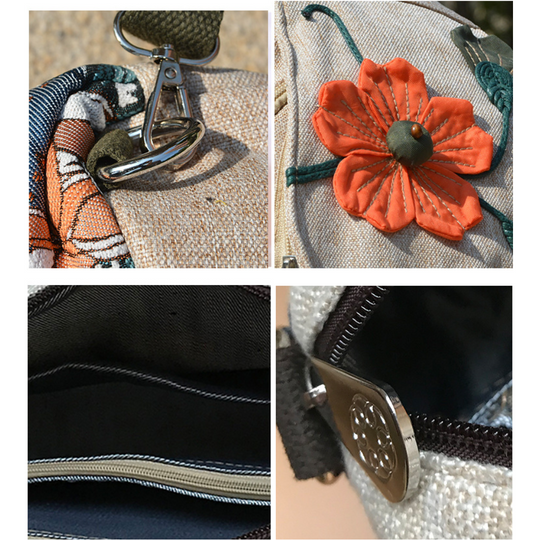 Embroidered Bag | AMBER FLORA
