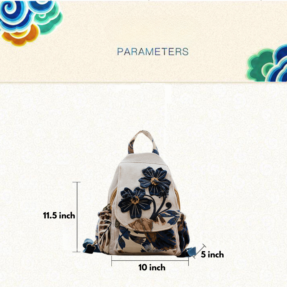 Embroidered Bag | OCEAN BLOOM
