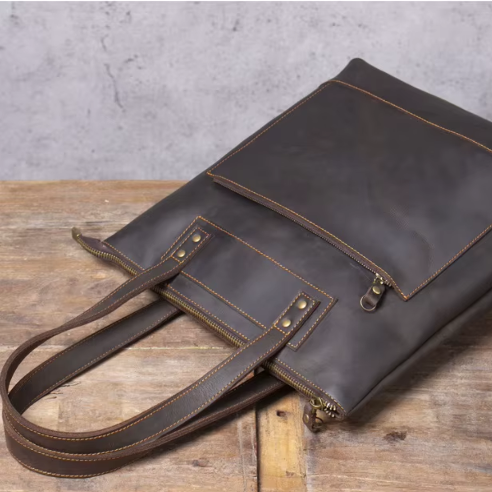 Women Leather Tote Bag | UMEA