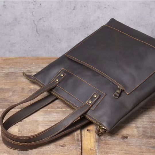 Women Leather Tote Bag | UMEA