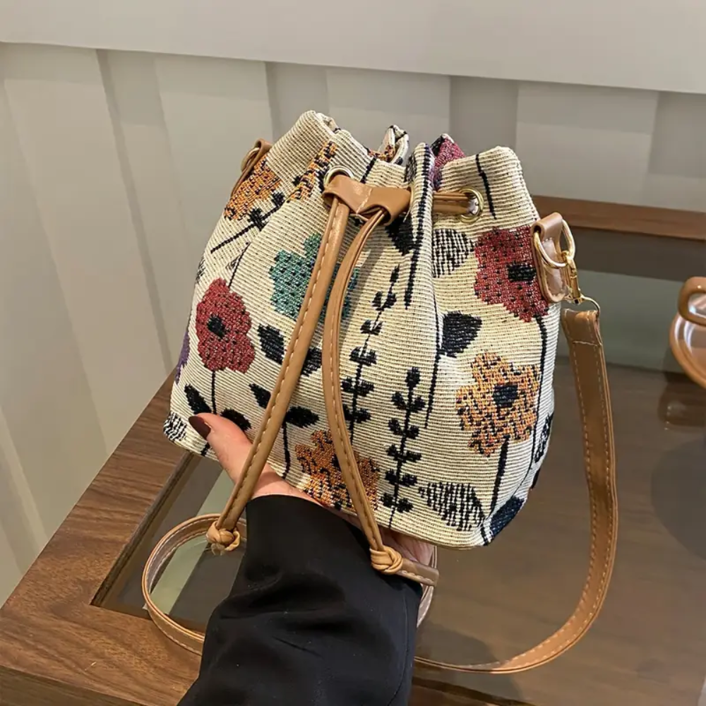 Embroidered Bag | SAFFRON PETALS