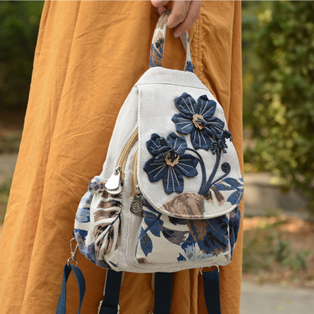 Embroidered Bag | OCEAN BLOOM