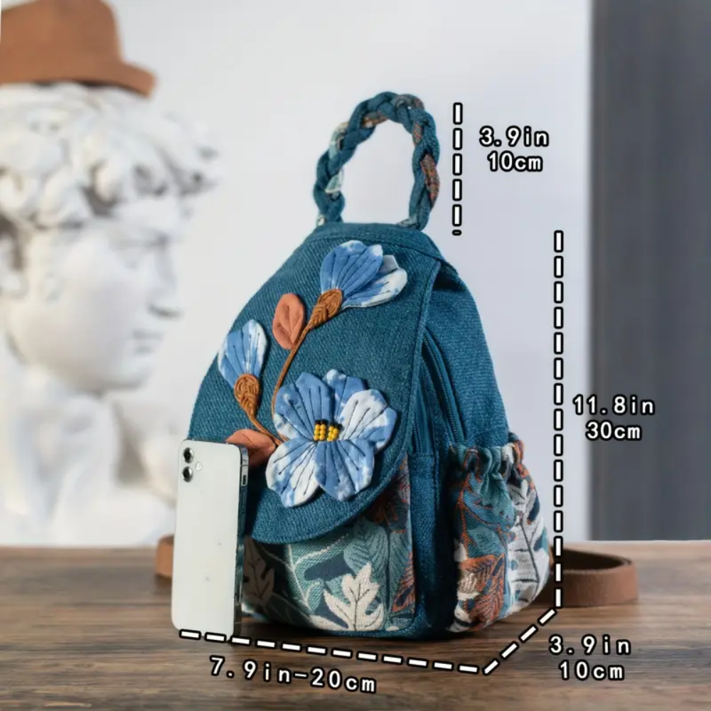 Embroidered Bag | WILDFLOWER MEADOW
