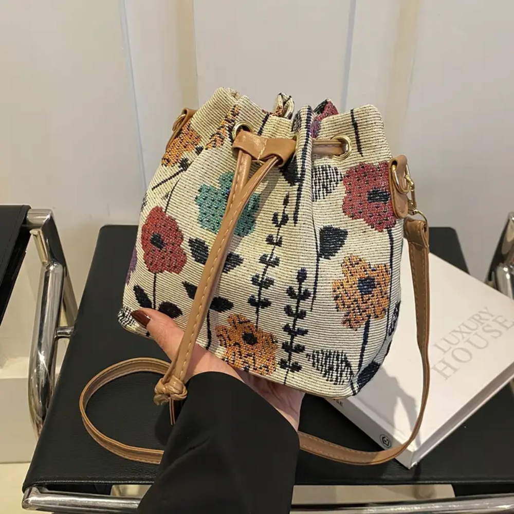 Embroidered Bag | SAFFRON PETALS