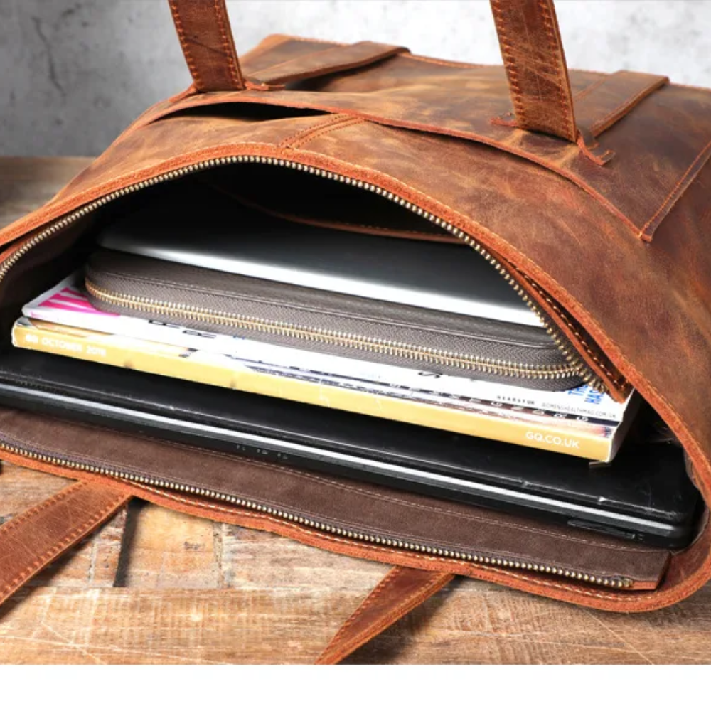 Women Leather Tote Bag | LULEA