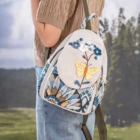 Embroidered Bag | BUTTERFLY & WANDER