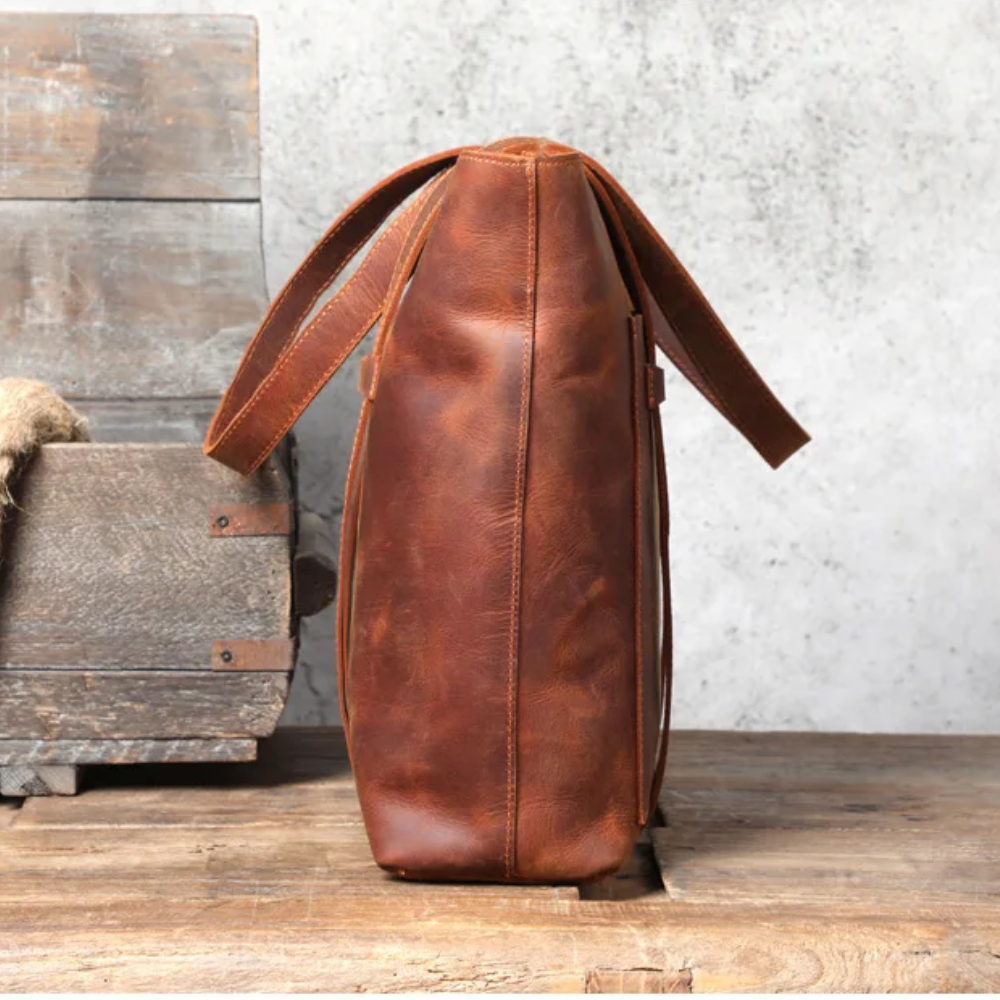Women Leather Tote Bag | LULEA