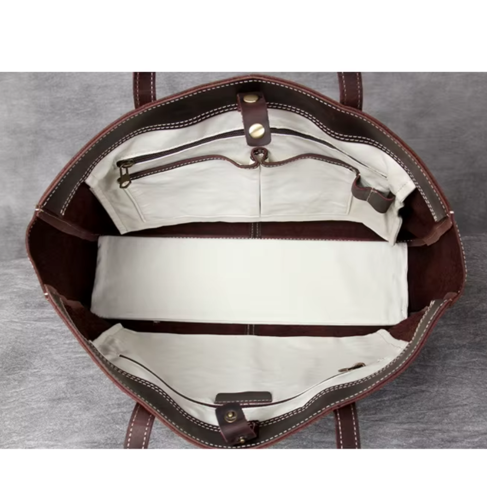 Women Leather Tote Bag | VIENNA