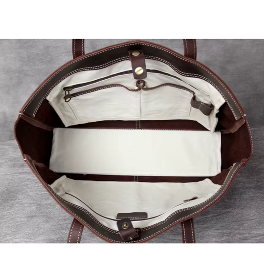 Women Leather Tote Bag | VIENNA