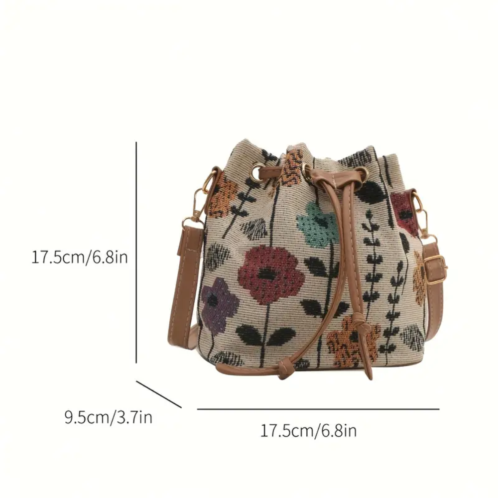 Embroidered Bag | SAFFRON PETALS