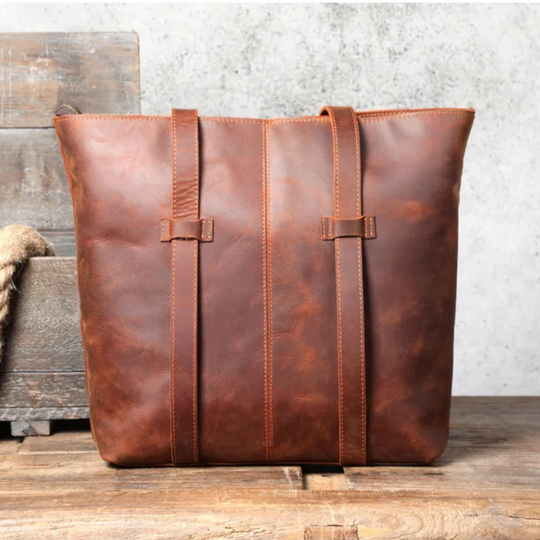 Women Leather Tote Bag | LULEA