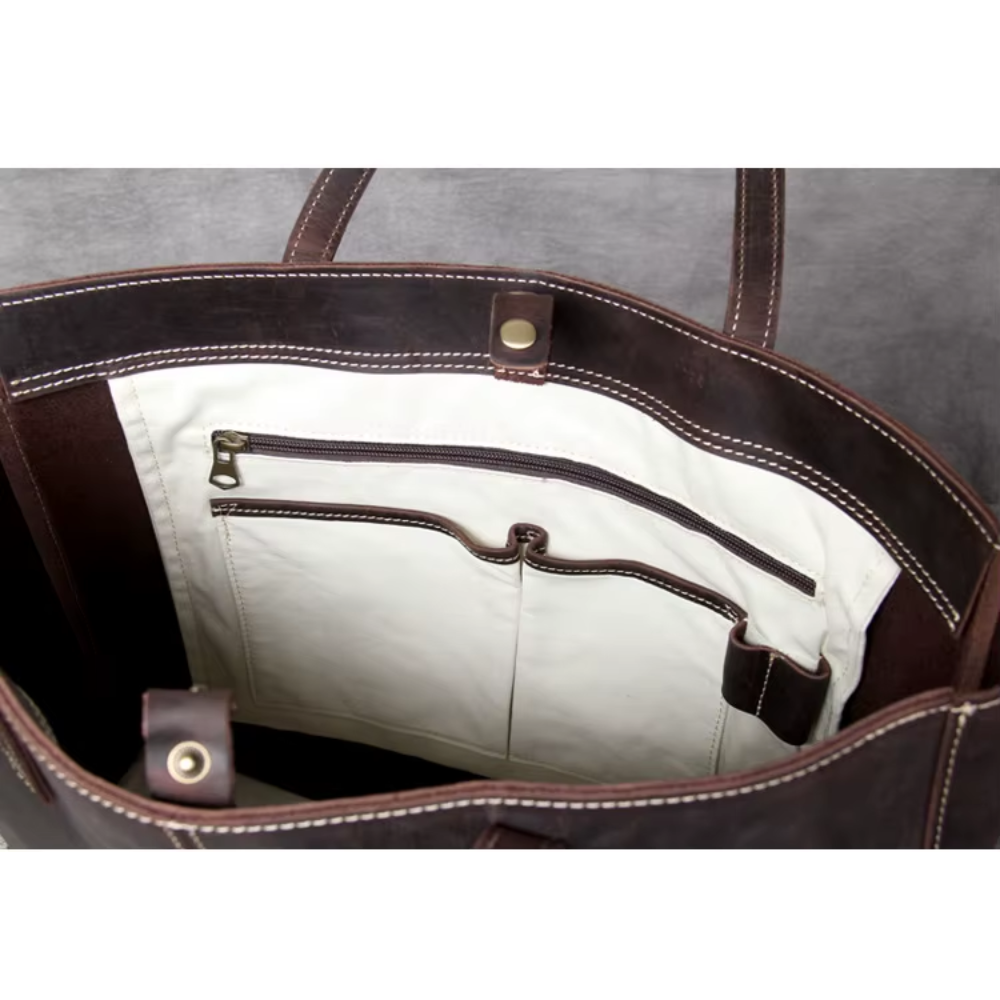 Women Leather Tote Bag | VIENNA