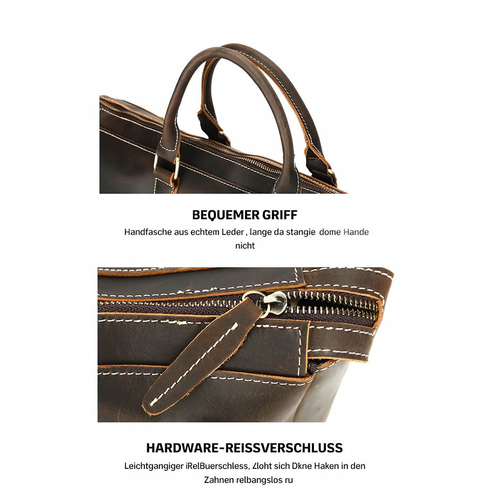 Große Leder-Reisetasche | ALBERTVILLE