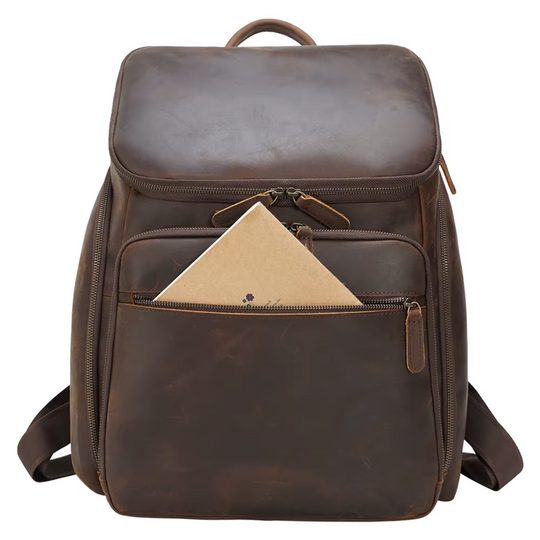 Laptop-Rucksack aus Leder | DALVIK