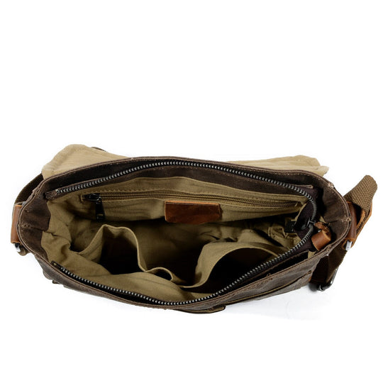 Kleine Canvas-Messenger-Tasche | HEIDELBERG
