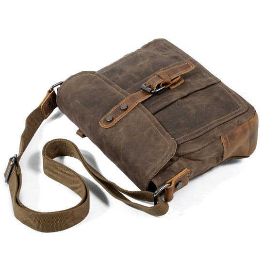Kleine Canvas-Messenger-Tasche | HEIDELBERG
