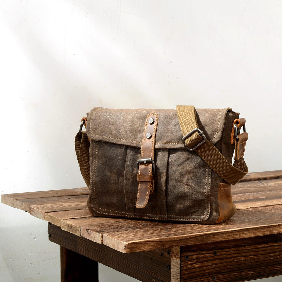 Kleine Canvas-Messenger-Tasche | HEIDELBERG