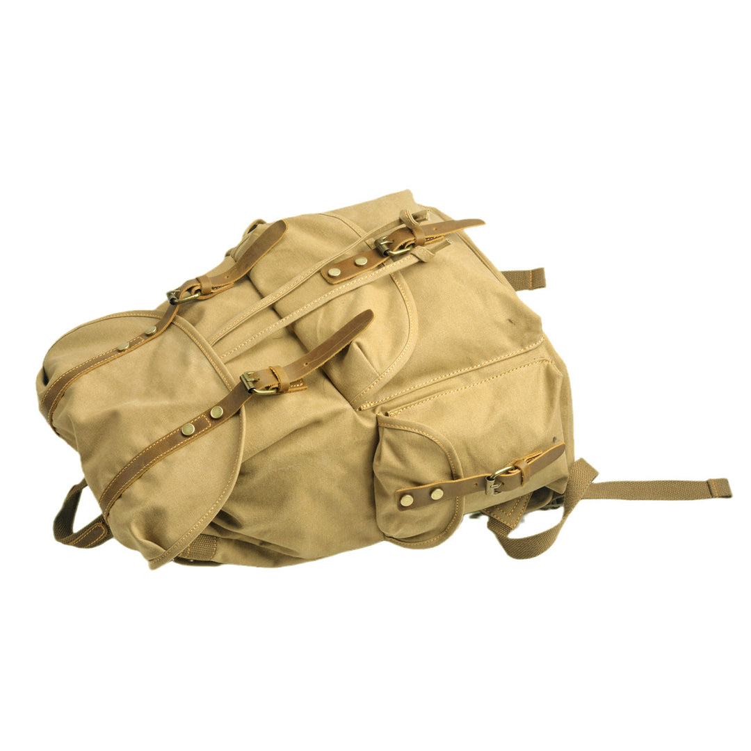 Militärischer Rucksack aus Segeltuch | INTERLAKEN