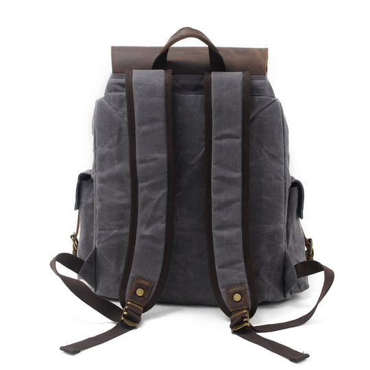 Rucksack aus gewachstem Canvas | COPENHAGEN