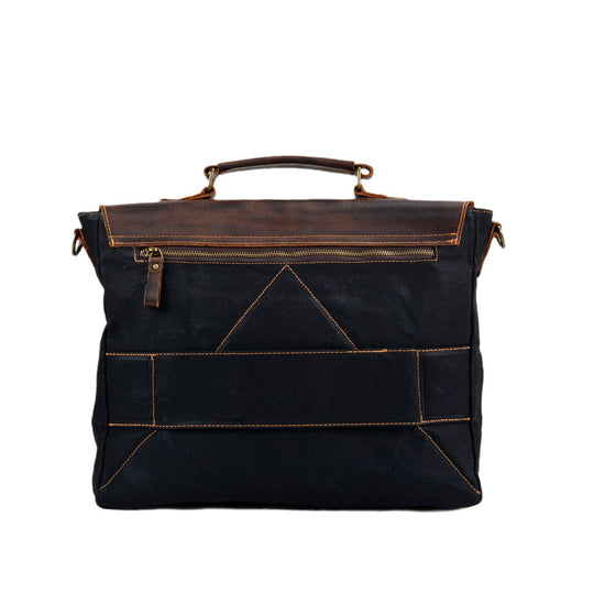 Vintage-Messenger-Tasche aus Canvas | ANSEN
