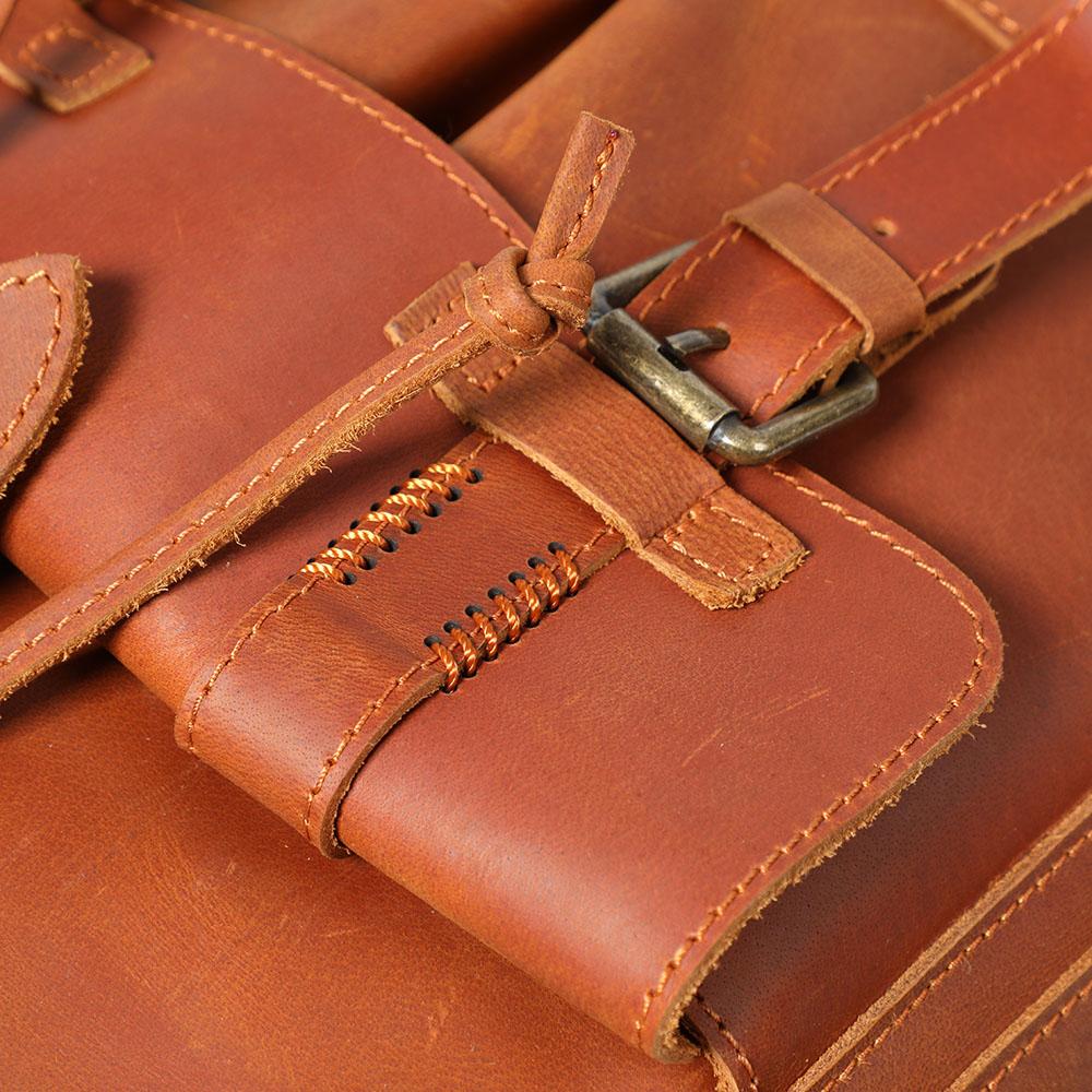 Leder-Laptoptasche | MOLDE